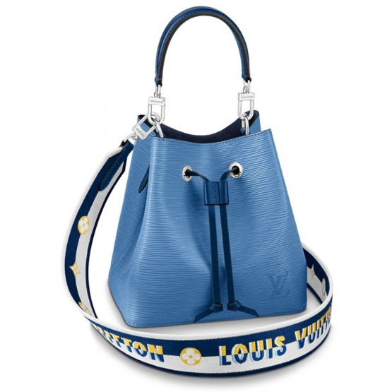 Louis Vuitton Neonoe BB Bucket Bag M57691 Blue