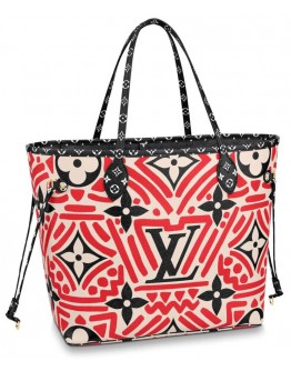 Louis Vuitton LV Crafty Neverfull Mm Bag M56583 Red