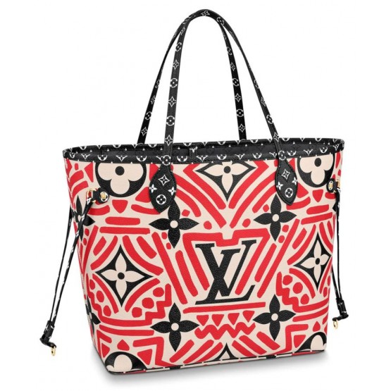 Louis Vuitton LV Crafty Neverfull Mm Bag M56583 Red