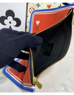 Louis Vuitton Game On Neverfull MM M57462 M57483 White