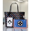 Louis Vuitton Game On Neverfull MM M57462 M57483 Black