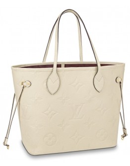 Louis Vuitton Neverfull Mm Tote Bag M45684 Cream