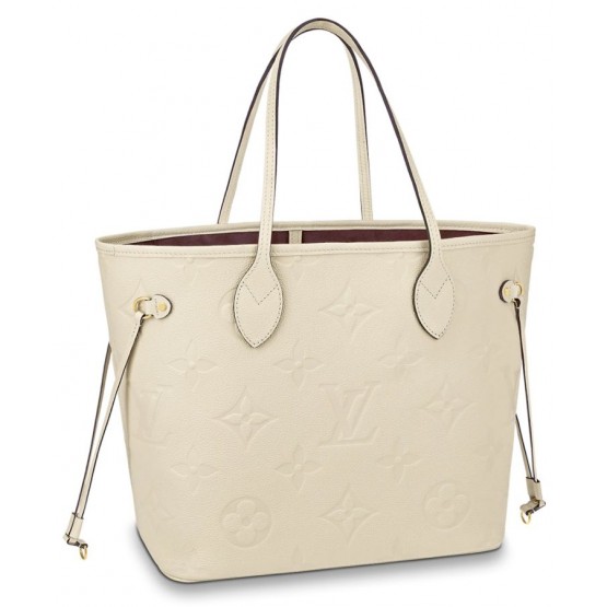 Louis Vuitton Neverfull Mm Tote Bag M45684 Cream