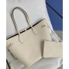 Louis Vuitton Neverfull Mm Tote Bag M45684 Cream