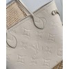 Louis Vuitton Neverfull Mm Tote Bag M45684 Cream