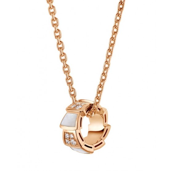 Bvlgari Serpenti Viper Necklace Golden