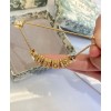 Dior Lucky Square Brooch Golden