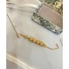 Dior Lucky Square Brooch Golden