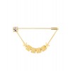 Dior Lucky Square Brooch Golden