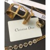 Dior 30 Montaigne Cuff Bracelet Golden