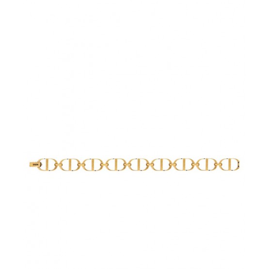Dior 30 Montaigne Chain Link Bracelet Golden
