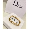 Dior 30 Montaigne Chain Link Bracelet Golden