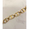 Dior 30 Montaigne Chain Link Bracelet Golden