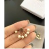 Dior Ja petite Tribale earrings White