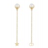 Dior La petite Tribale Earrings Golden