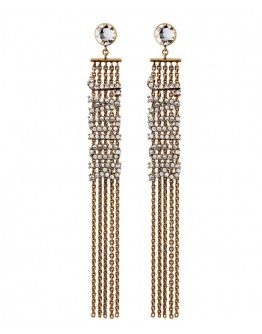 Dior J Adior Earrings Golden