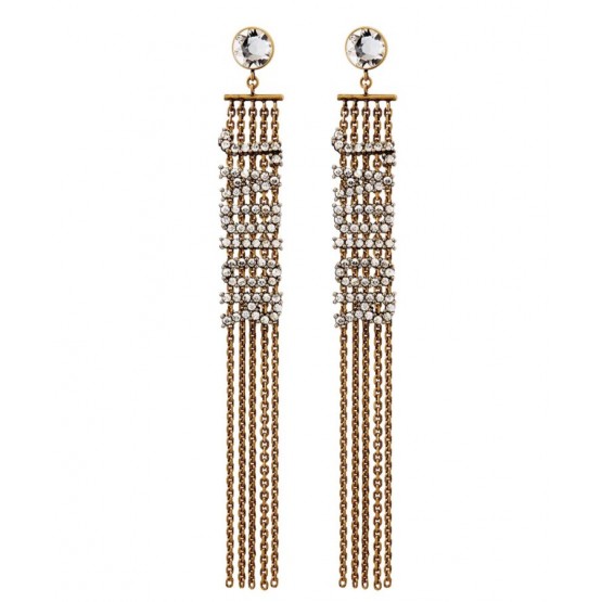 Dior J Adior Earrings Golden