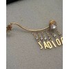 Dior J Adior Ear Jewel Golden