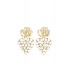 Dior Clair D Lune Earrings Golden