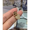 Dior Clair D Lune Earrings Golden