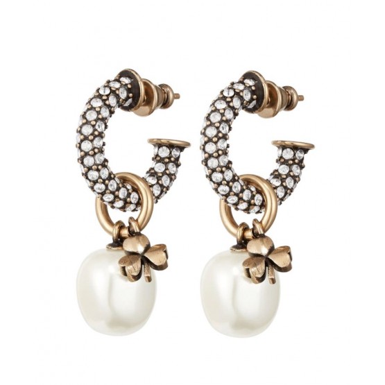 Dior J Adior Earrings Golden