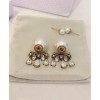 Dior Dior Tribales Earrings Golden