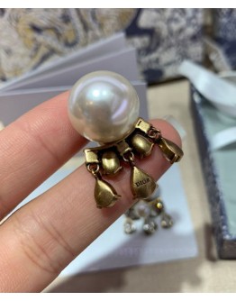 Dior Dior Tribales Earrings Golden