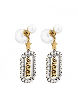 Dior Dior Tribales Earrings Golden