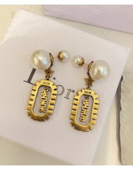 Dior Dior Tribales Earrings Golden
