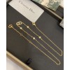 Dior Clair D Lune Necklace Golden