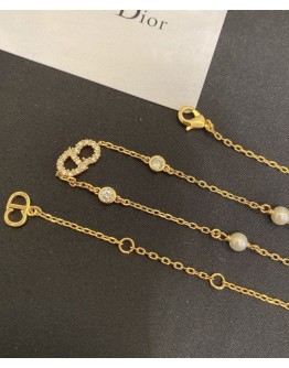 Dior Clair D Lune Necklace Golden