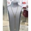 Dior J ADIOR Necklace Golden