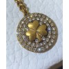 Dior J ADIOR Necklace Golden
