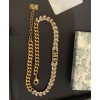 Dior Crystal Dior evolution Choker Necklace Golden