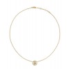 Dior Rose Des Vents Necklace Golden