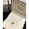 Dior Rose Des Vents Necklace Golden