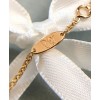 Dior Rose Des Vents Necklace 18k Yellow Gold Diamond And Malachite Green