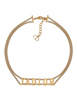 Dior J Adior Choker Golden