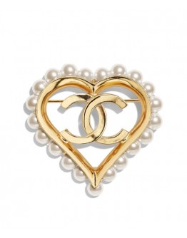 C-C Brooch AB2598 Golden