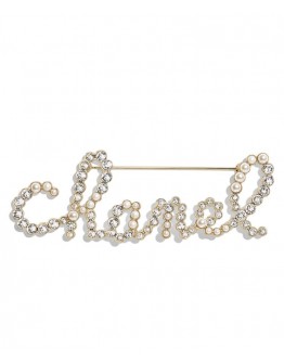 C-C Brooch AB2806 Golden
