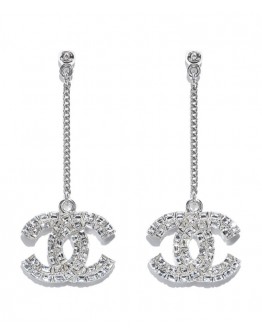 C-C Earrings A63084 Silver