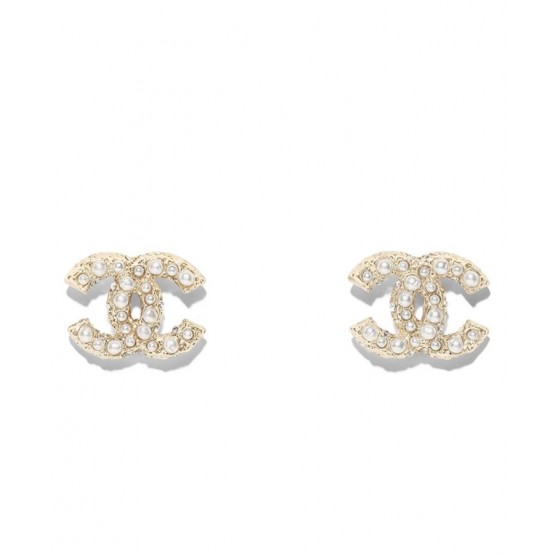 C-C Earrings A64766 Golden
