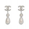 C-C Earrings AB2279 Cream