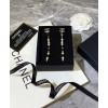 C-C Earrings AB2438 Black