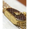 Louis Vuitton Mini LV Bracelet Golden