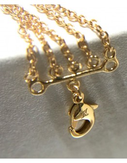 Louis Vuitton Mini LV Bracelet Golden