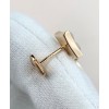 Louis Vuitton Color Blossom Long Earrings Pink Gold White Mother-Of-Pearl And Diamonds Golden