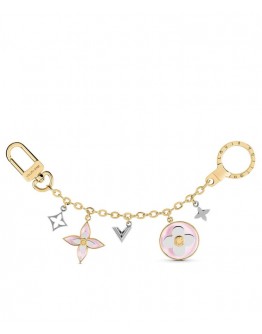 Louis Vuitton Blooming Flowers Chain Bag Charm Golden