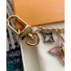 Louis Vuitton Blooming Flowers Chain Bag Charm Golden