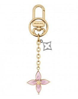 Louis Vuitton Blooming Flowers Bb Bag Charm And Key Holder Pink